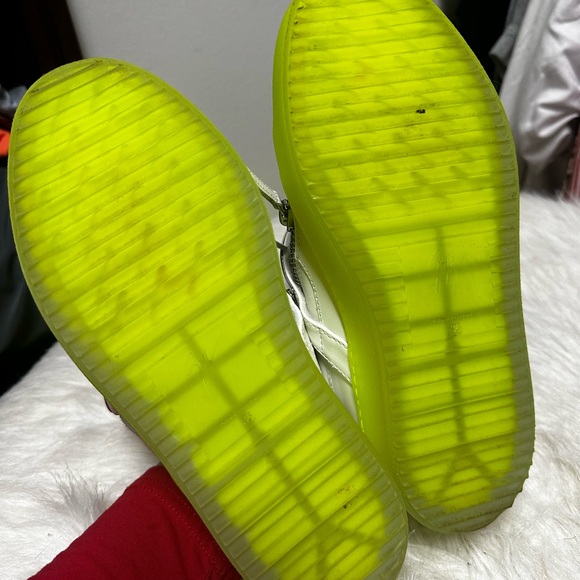 Giuseppe Zanotti sneakers with neon green/yellow sole size 36 - Picture 6 of 9